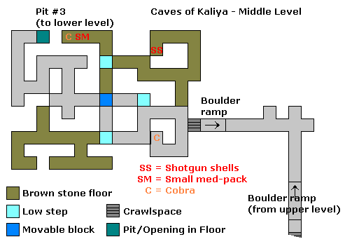 Caves of Kaliya - Middle level